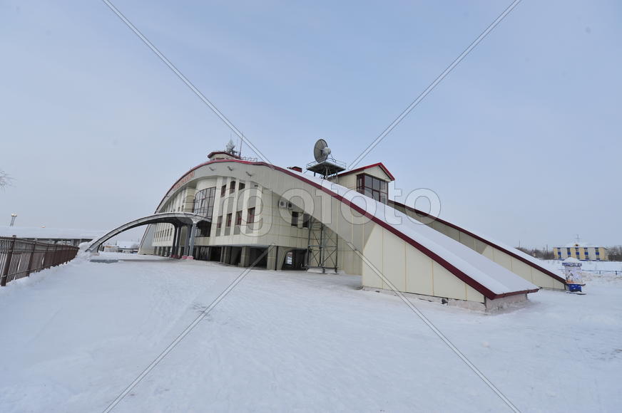ВОкзал Лабытнанги Ямало-ненецкий  автономный округ. Город Салехард, поселок Лабытнанги. фото Сергей 