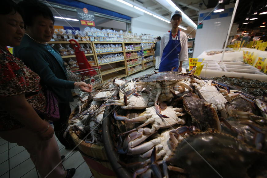 Пекин. Крабы