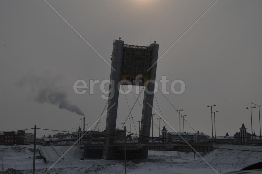 Ресторан Факел. Ямало-ненецкий  автономный округ. Город Салехард, поселок Лабытнанги. фото Сергей Ша