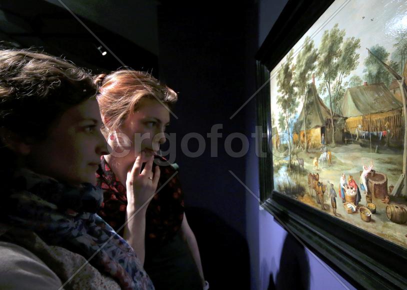 Выставка Младшие Брейгели, картины из собрания Констаантина Мауергауза в ГМИИ им.А.С.Пушкина. фото С