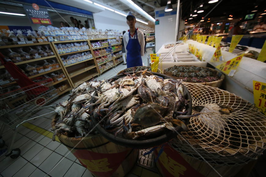 Пекин. Крабы