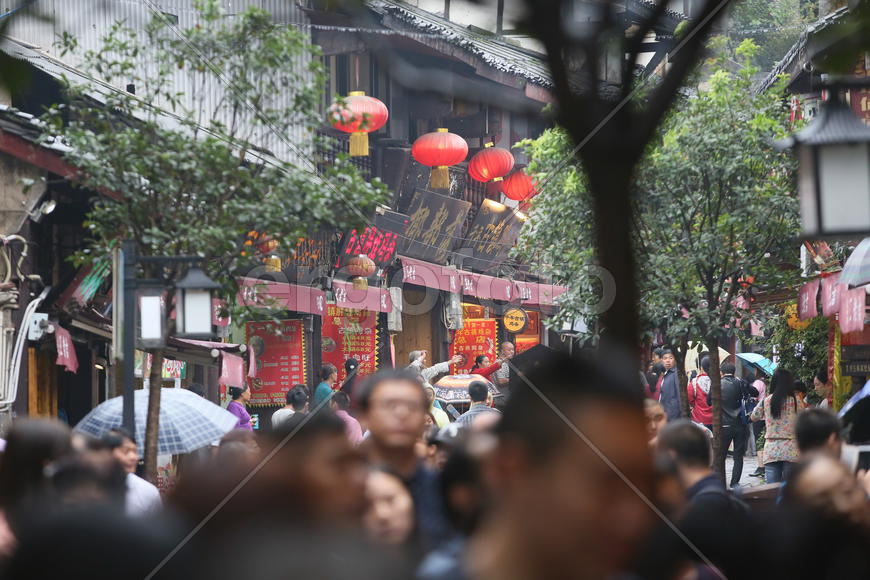 Город Чунцин, Китай. 