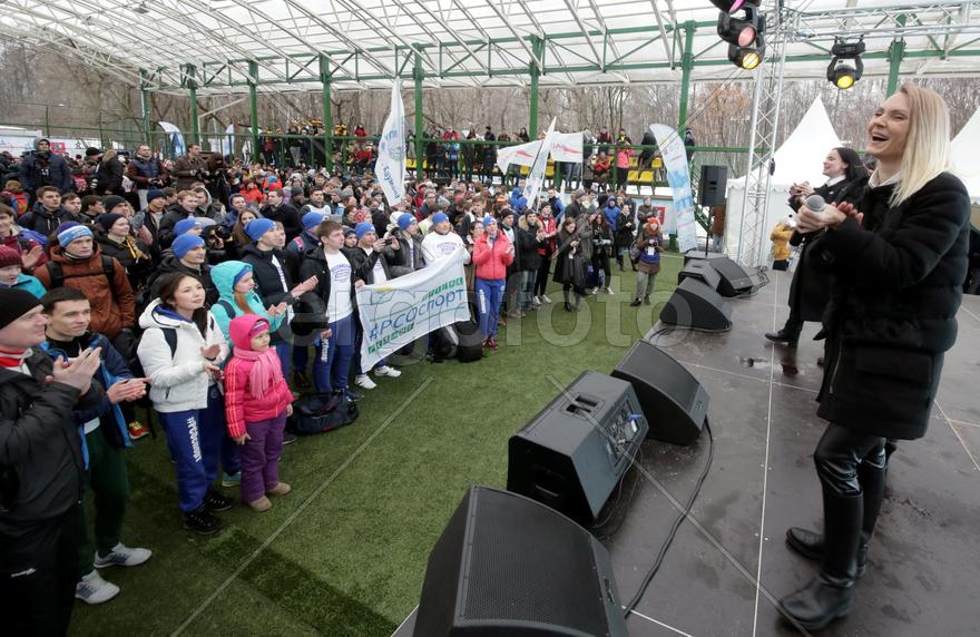 Выступление группы «Стрелки» на Всероссийской гонке ГТО