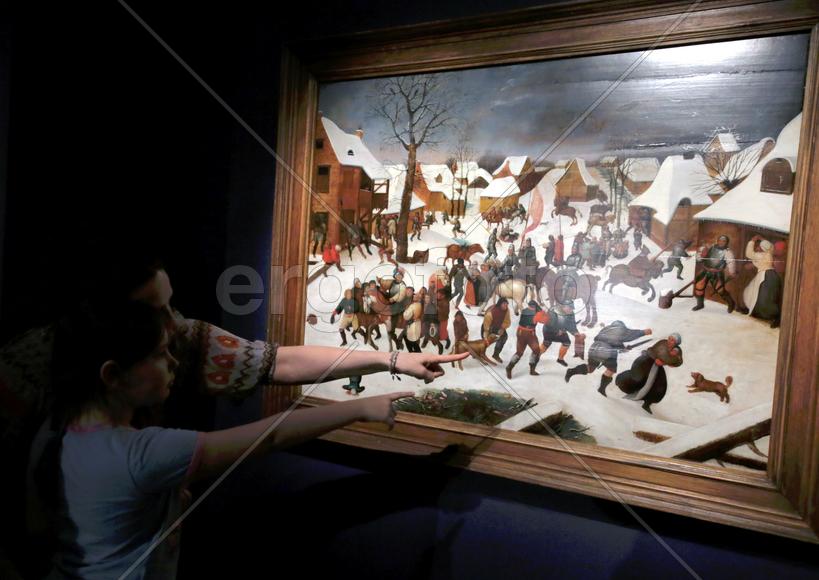 Выставка Младшие Брейгели, картины из собрания Констаантина Мауергауза в ГМИИ им.А.С.Пушкина. фото С