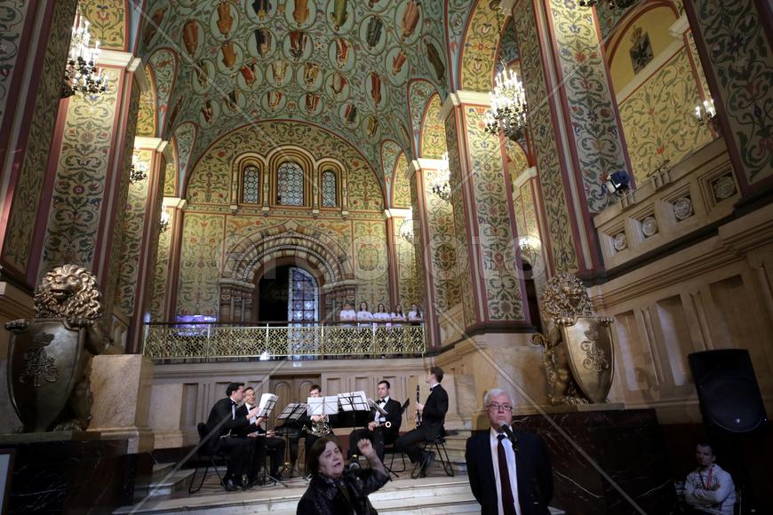 Открытие парадного входа в Исторический музей. 