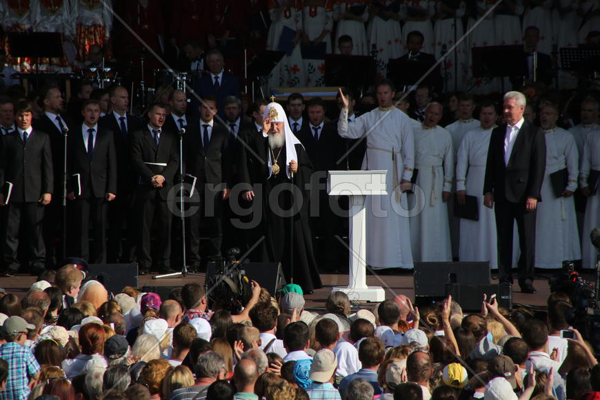 Патриарх и мэр Москвы