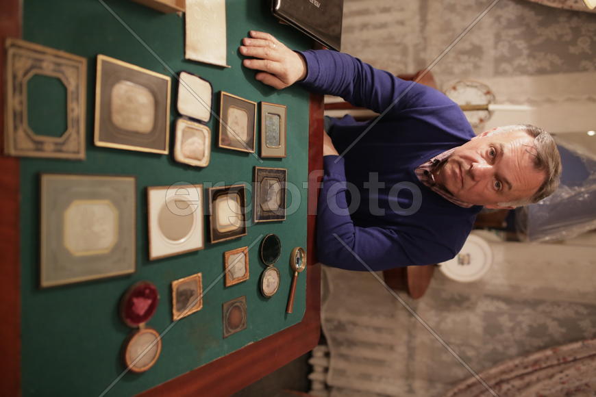 Коллекционер дагерротипов Александр Савинов