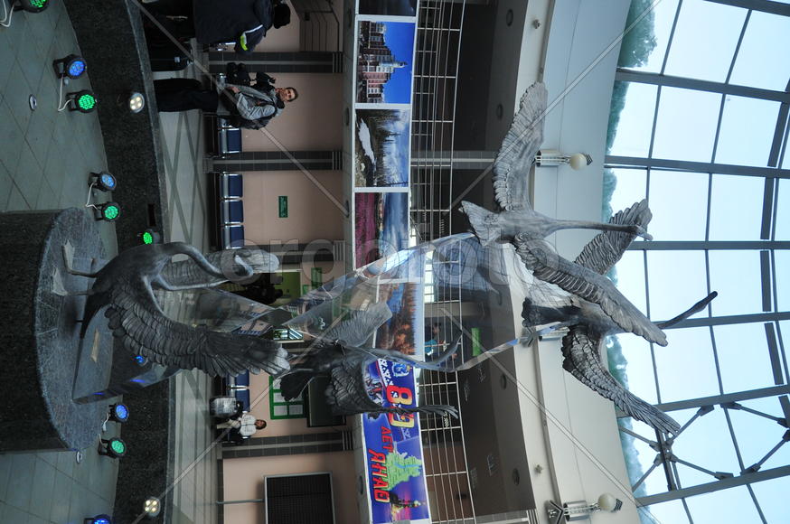 Аэропорт Салехард. Ямало-ненецкий  автономный округ. Город Салехард, поселок Лабытнанги. фото Сергей