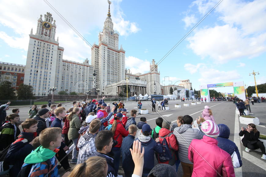 Всероссийский день ходьбы. Старт у высотки