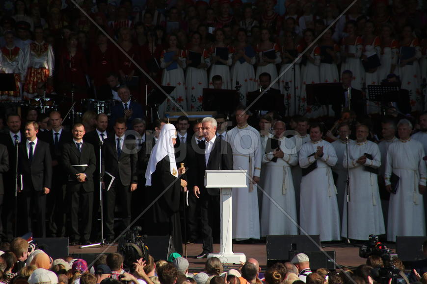 Патриарх и мэр Москвы