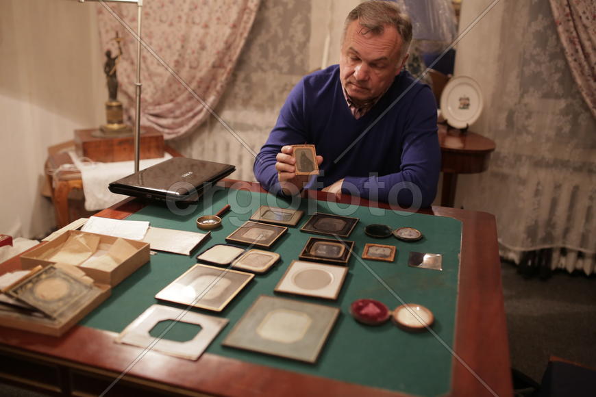 Коллекционер дагерротипов Александр Савинов