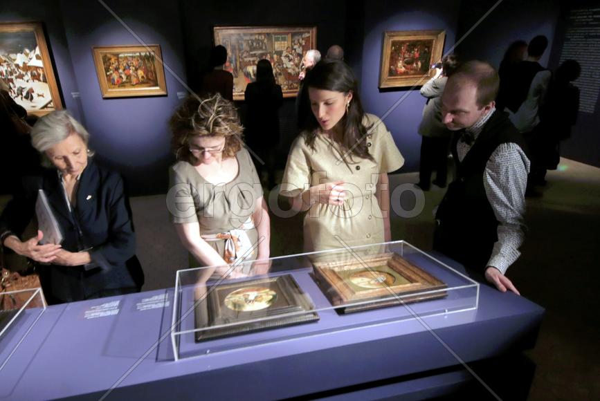 Выставка Младшие Брейгели, картины из собрания Констаантина Мауергауза в ГМИИ им.А.С.Пушкина. фото С