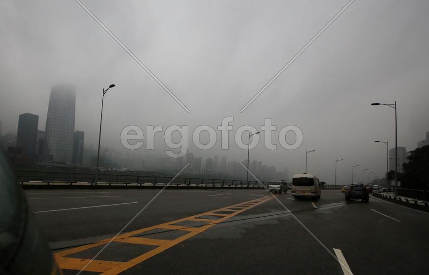 Город Чунцин, Китай. 