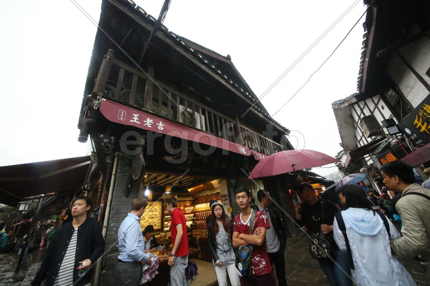 Город Чунцин, Китай. 