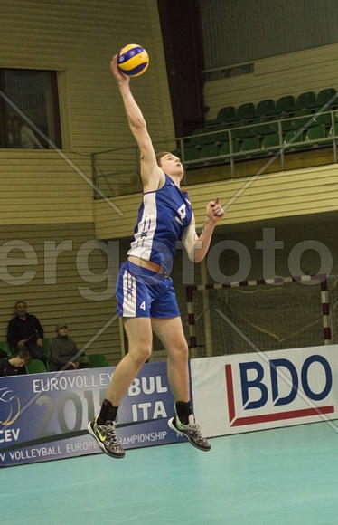 Подача волейболиста