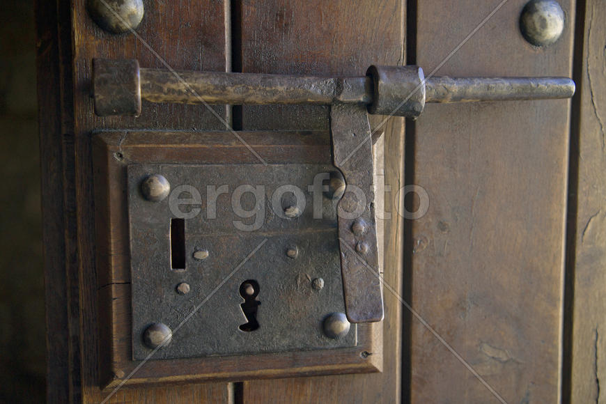 Фрагмент двери в Андалусии