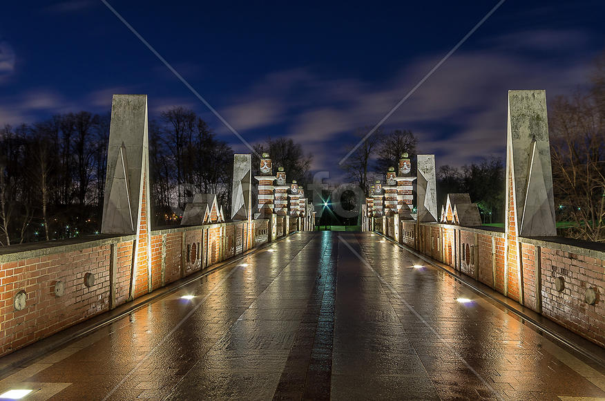 Ночной Парк Царицыно