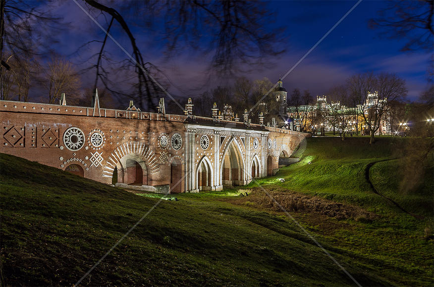 Ночной Парк Царицыно