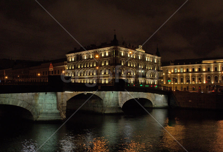 отражение ночное