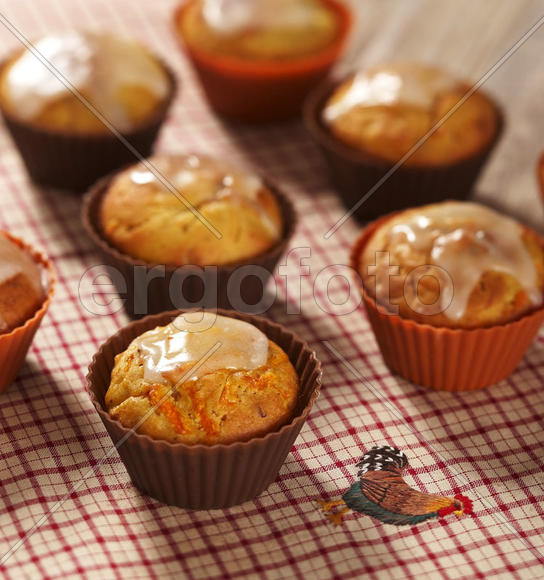 Морковный кекс