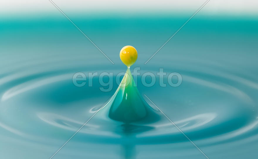 Гуашь и вода