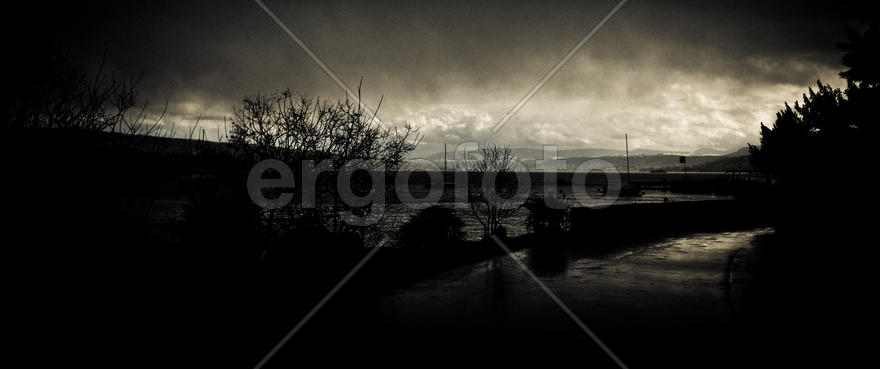 Начало ливня