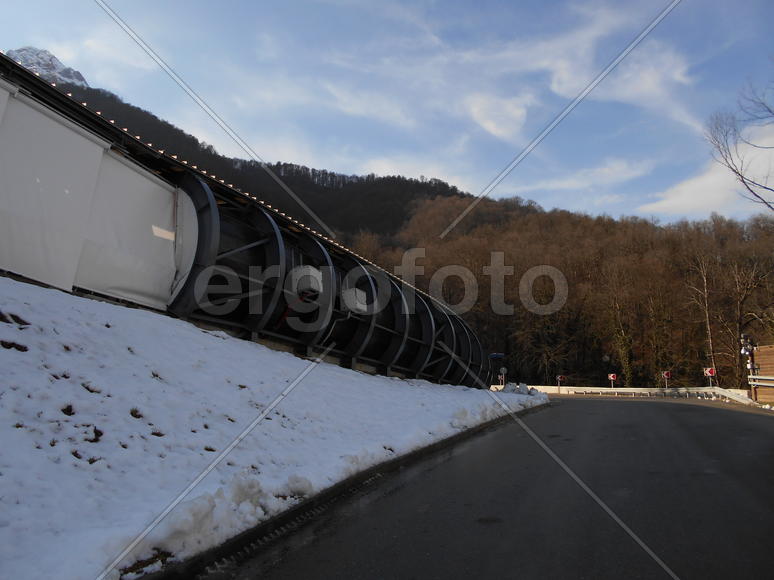 Желоб. Вид снаружи