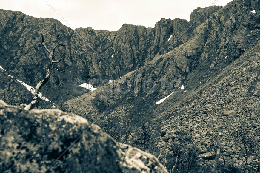 Норвежский горный пейзаж