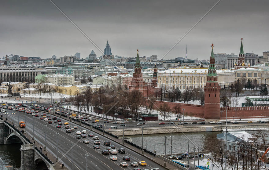 Вид на кремль