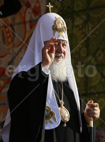 Патриарх Московский и всея Руси Кирилл.