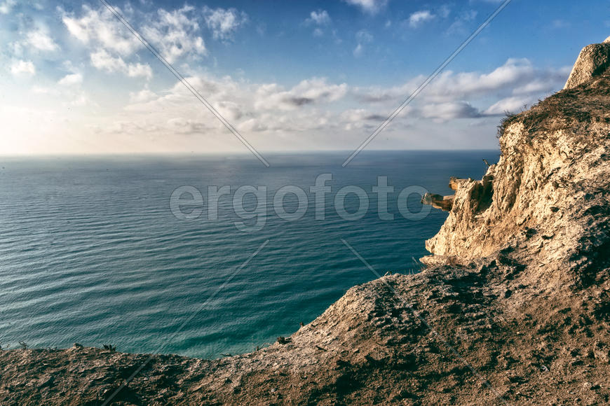 Виды со скалы на побережье Анапы 