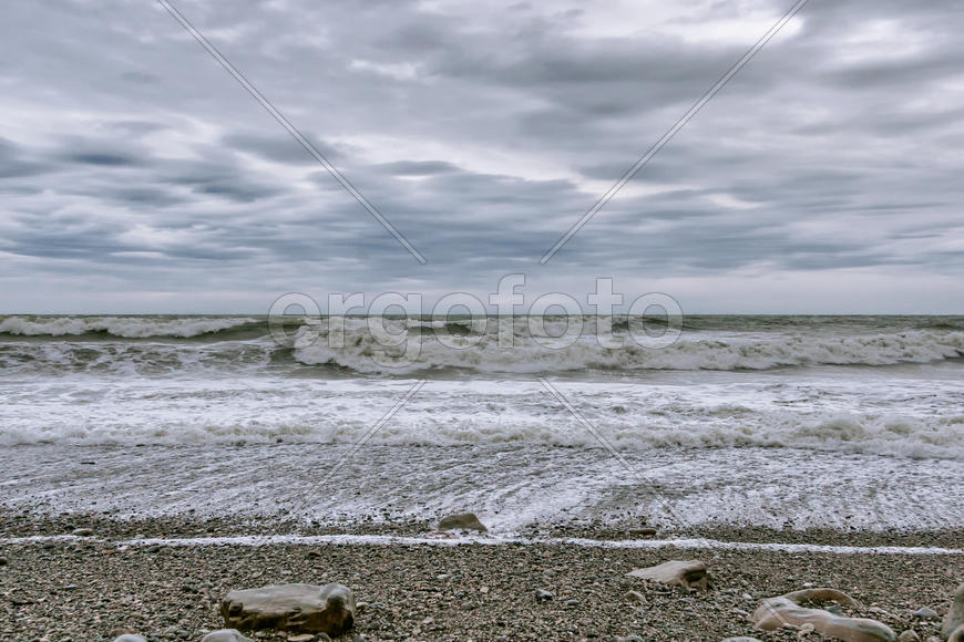 Шторм в Геленджике 