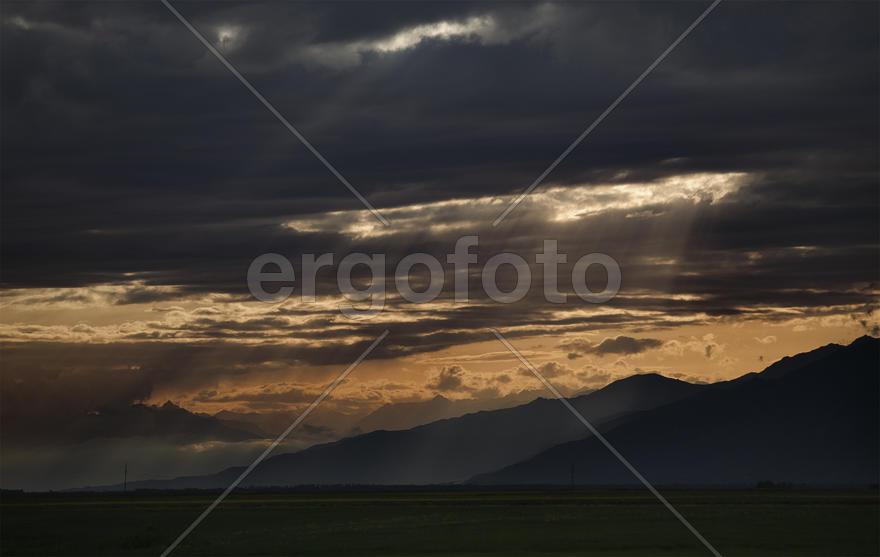 Закатное небо