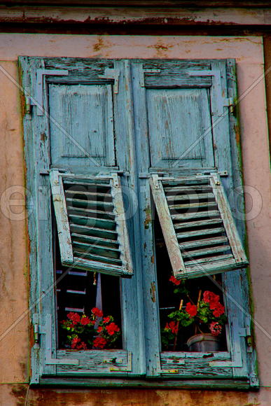 старое окно