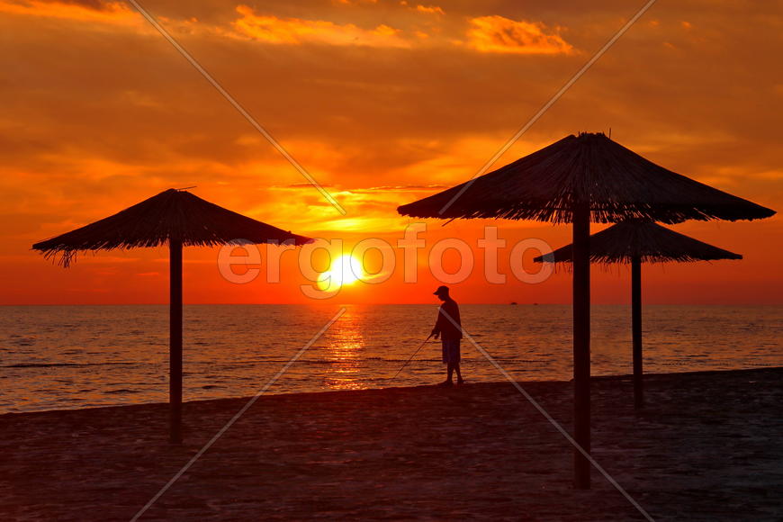 одинокий рыбак