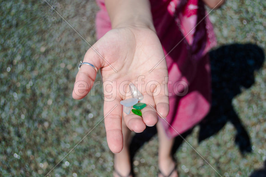 Природная шлифовка стекла