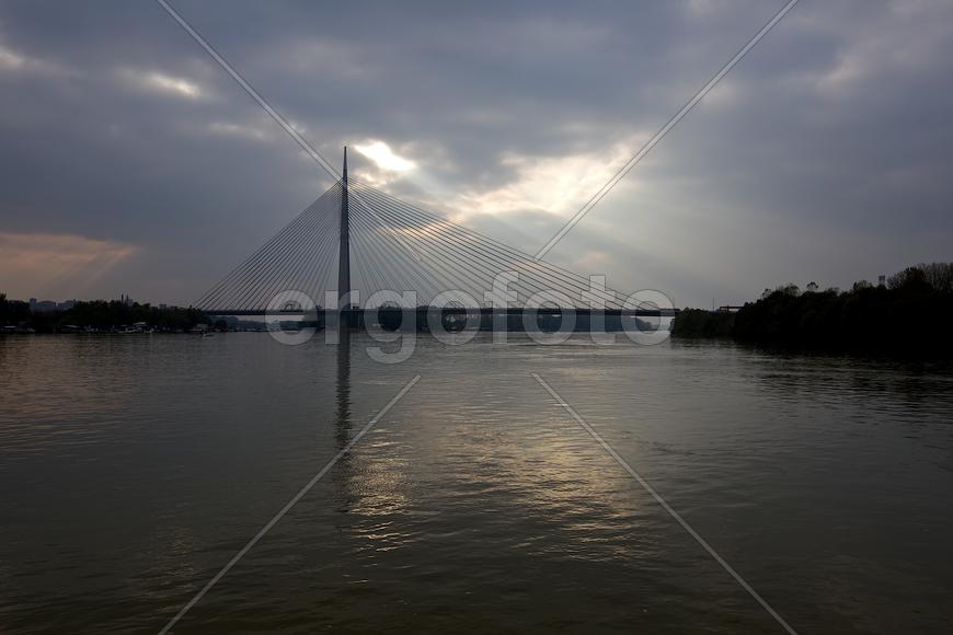 Мост Ада на реке Сава