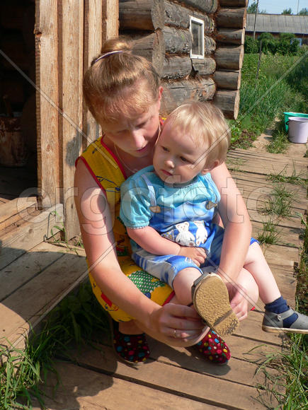 Катя побежит