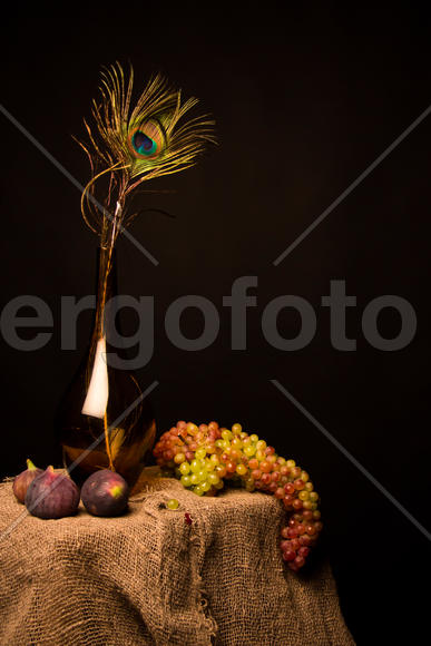 натюрморт с пером