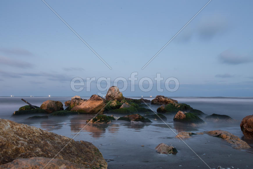 Dream dawn at the beach.