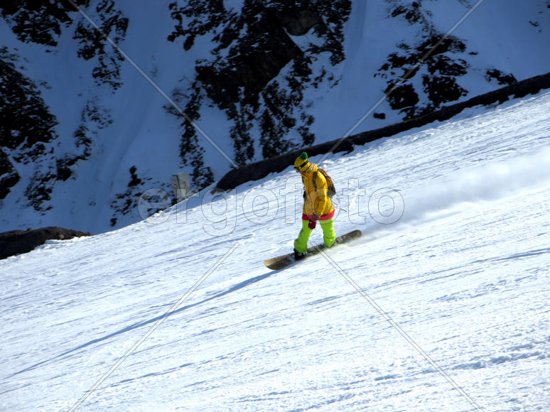 Сноубордист