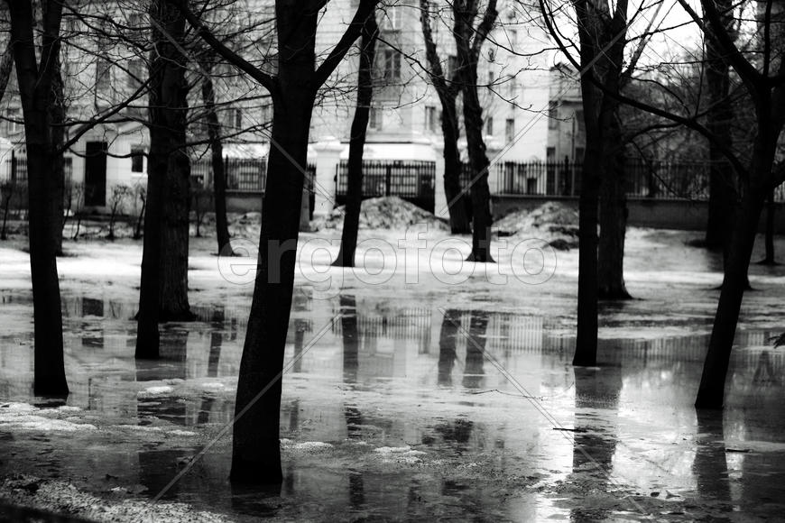 На территориии 1-й городской больницы, Москва