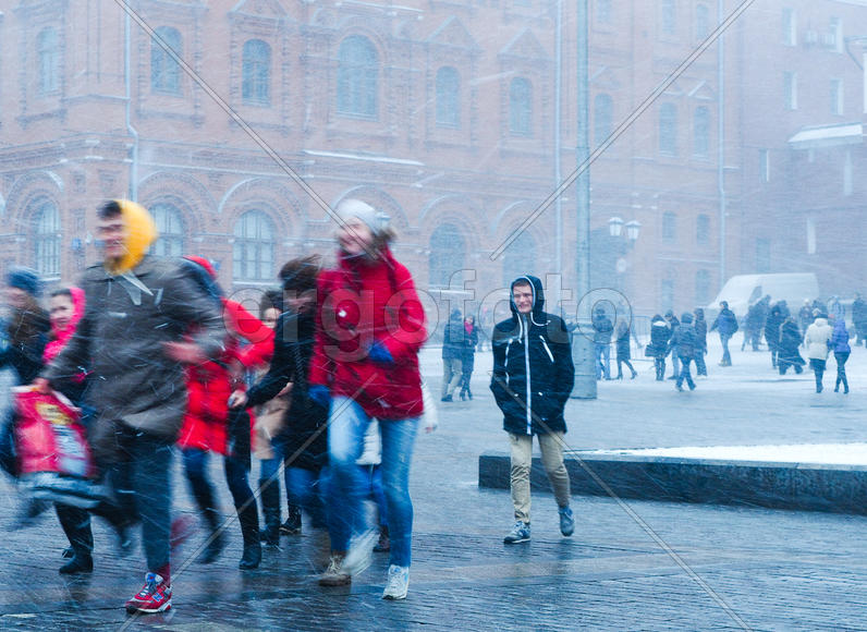 Во время бурана