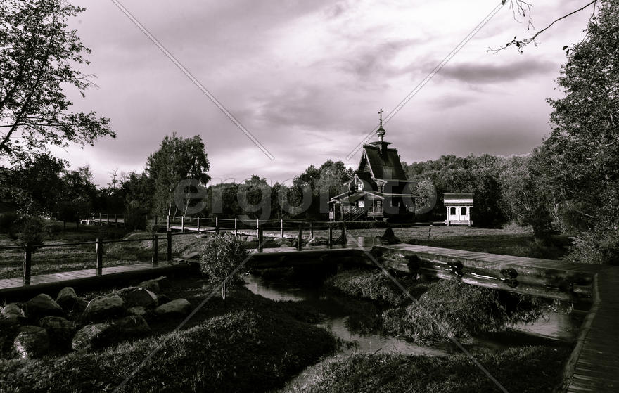 Возле источника