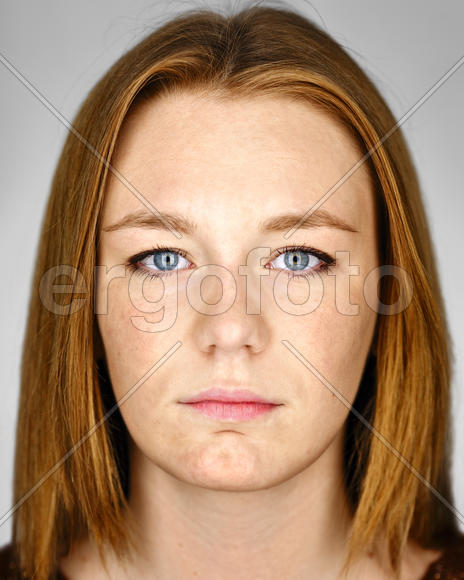 голубоглазая блондинка