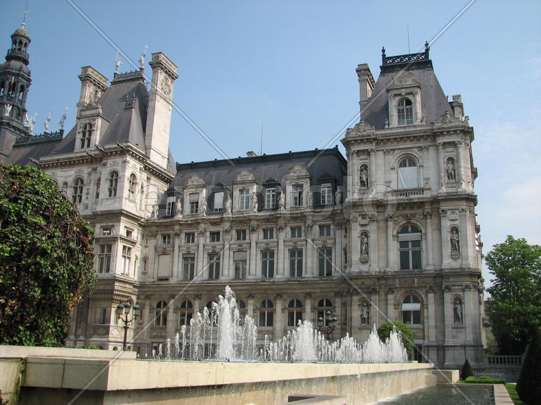 Франция, Париж,  Отель де Виль