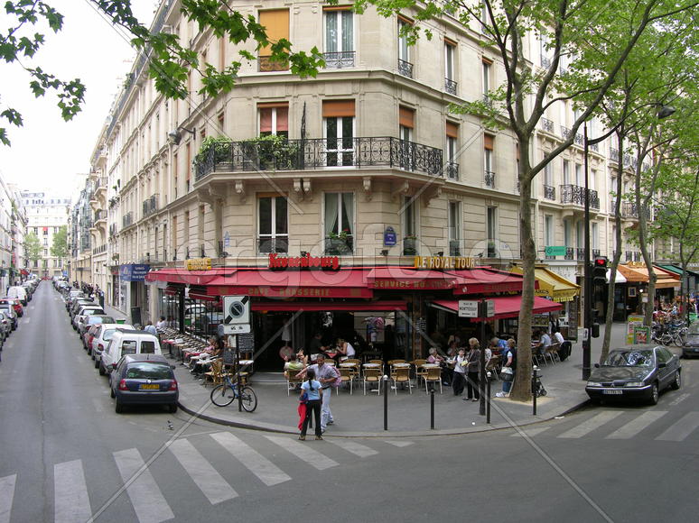 Франция, Париж, Кафе