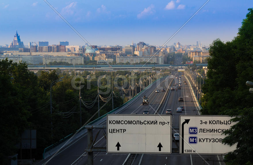 Москва. Комсомольский проспект. 