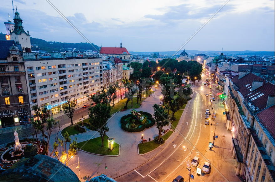 г. Львов, проспект Свободы.