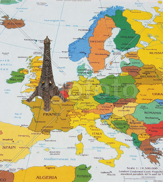 Карта Европы